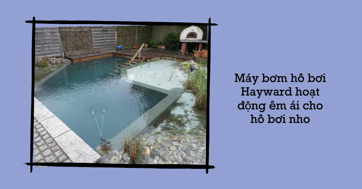 Máy bơm hồ bơi Hayward hoạt động êm ái cho hồ bơi nhỏ - Lựa chọn hoàn hảo cho hồ bơi nhỏ