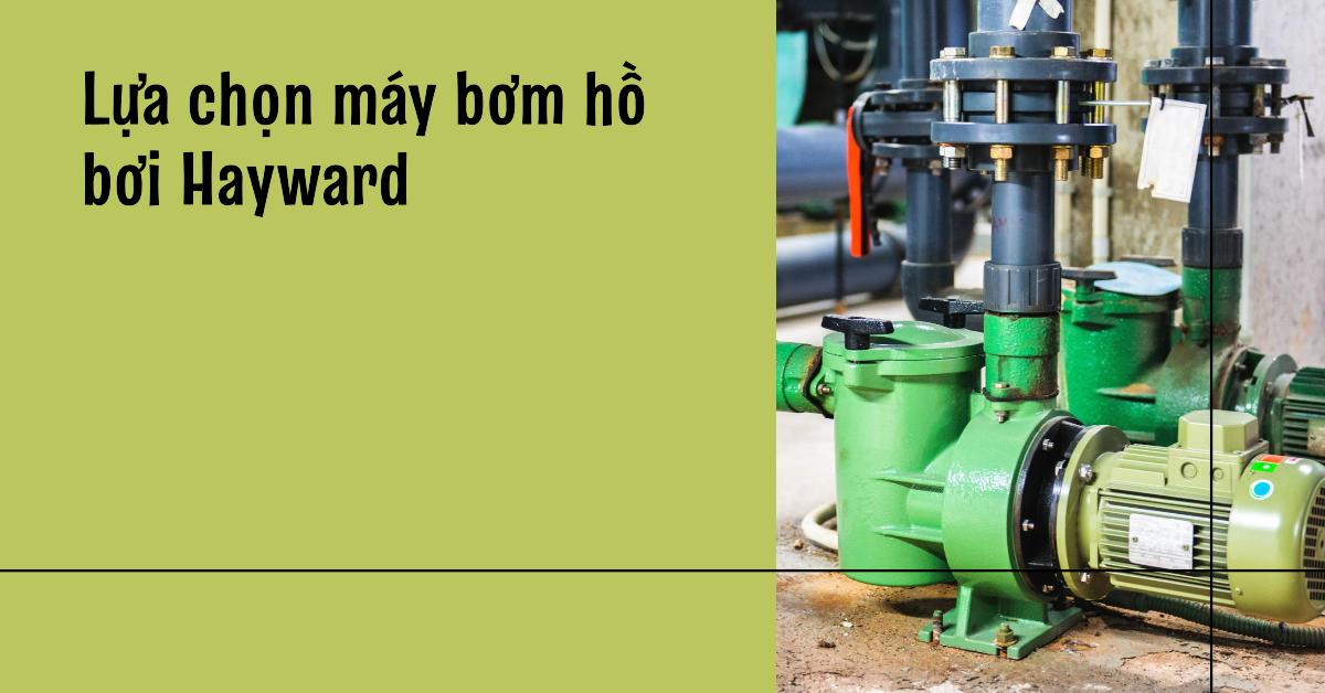 Lựa chọn máy bơm hồ bơi Hayward