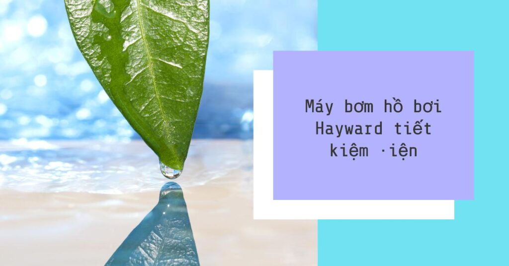Máy bơm hồ bơi Hayward tiết kiệm điện