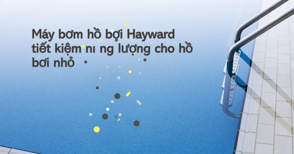 Máy bơm hồ bơi Hayward tiết kiệm năng lượng cho hồ bơi nhỏ: Giải pháp hoàn hảo cho hồ bơi nhỏ của bạn