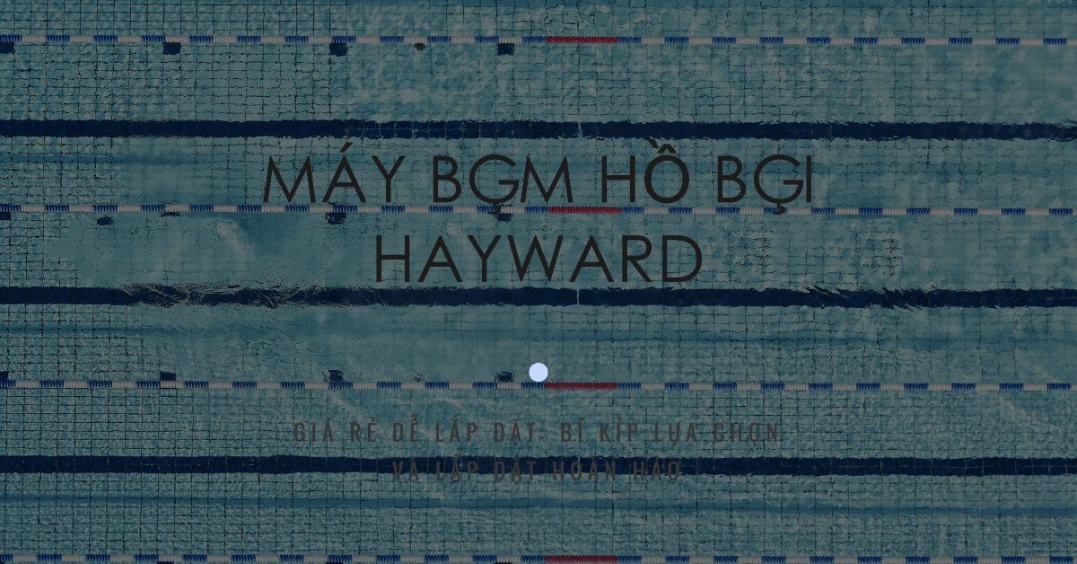 Máy bơm hồ bơi Hayward giá rẻ dễ lắp đặt: Bí kíp lựa chọn và lắp đặt hoàn hảo