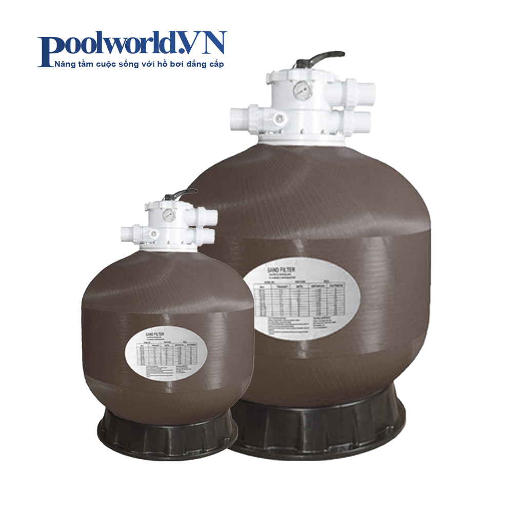 Poolworld-FST600-02 Bình lọc cát Poolworld FST 600