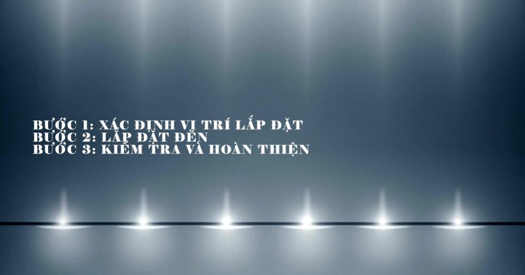 Các bước lắp đặt đèn hồ bơi Emaux