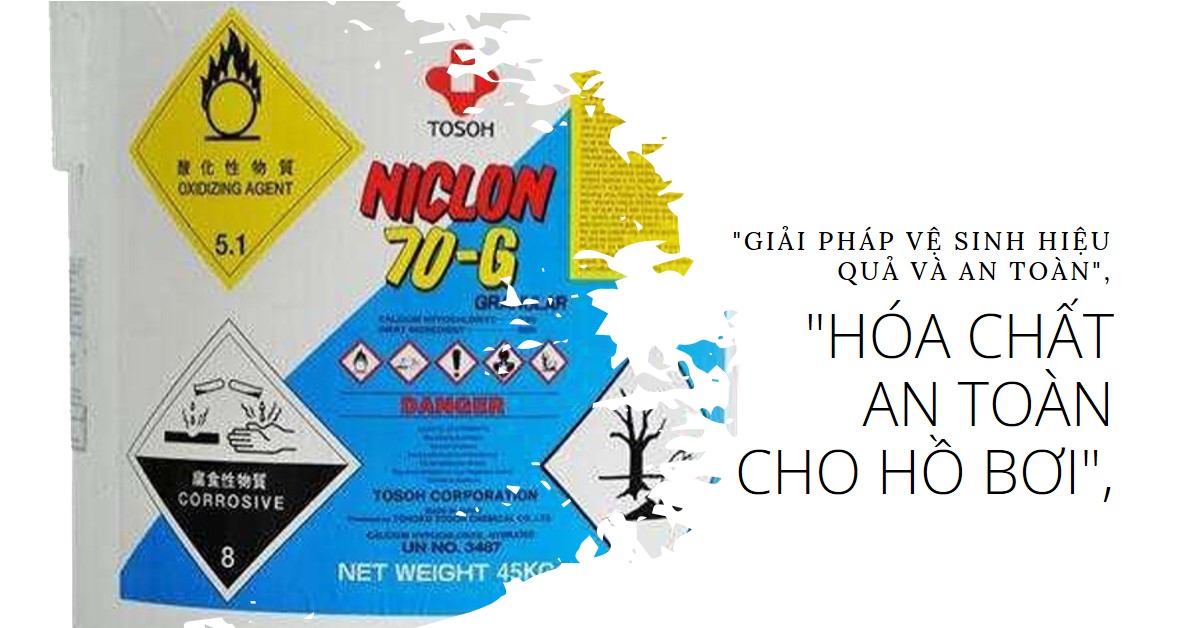 Hóa chất vệ sinh hồ bơi an toàn là gì