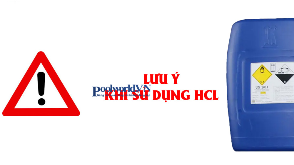 Lưu ý khi sử dụng và bảo quản HCl 32%