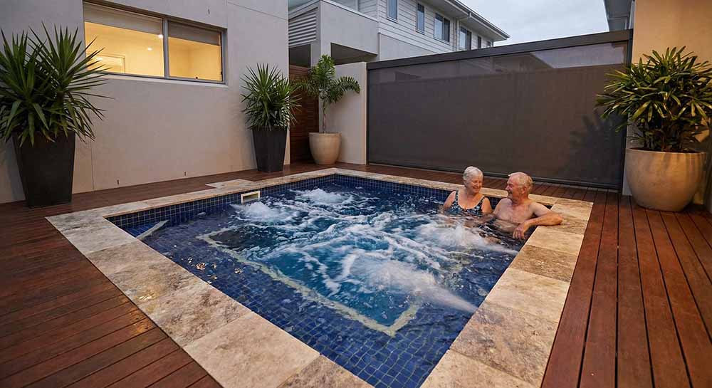 Hồ bơi Mini tích hợp Jacuzzi (Spa Pool)