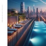 Hồ bơi trên sân thượng Biến ước mơ thành hiện thực cho ngôi nhà hiện đại