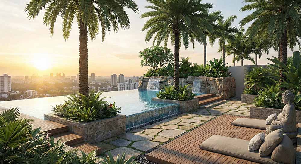 Phong cách Sky Oasis (Ốc đảo trên không)