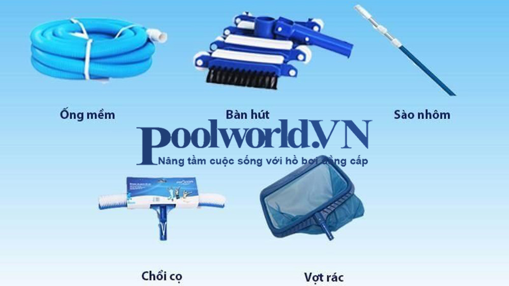 Dụng cụ vệ sinh bể bơi