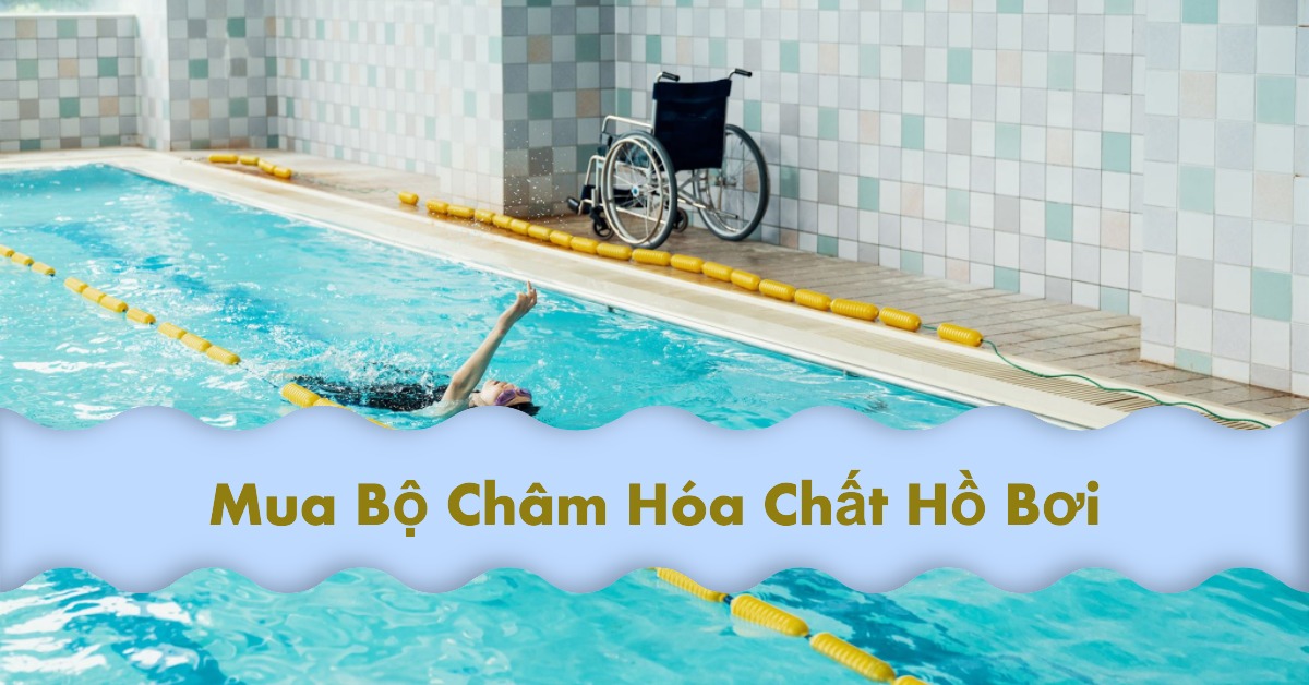 Mua bộ châm hóa chất hồ bơi tự động online