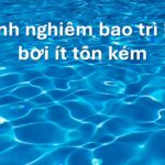 Kinh nghiệm bảo trì hồ bơi ít tốn kém