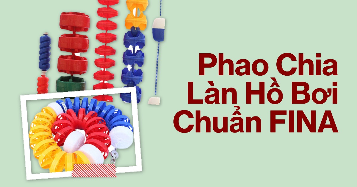 Bán phao chia làn hồ bơi thi đấu chuẩn FINA