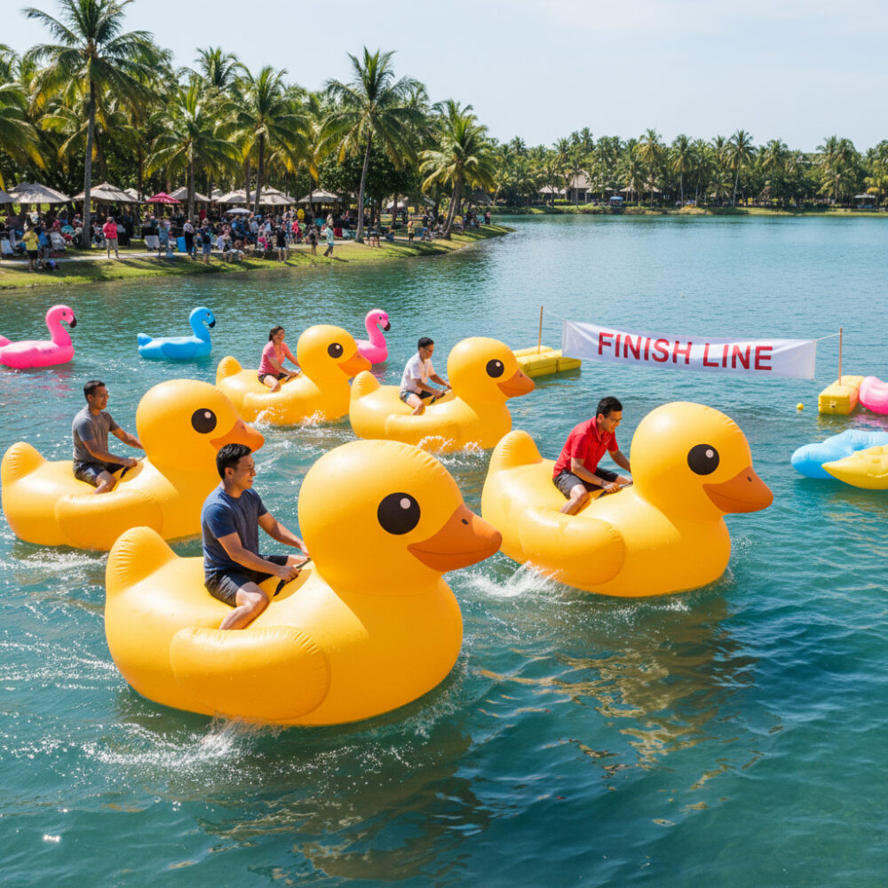 Cuộc Đua Vịt Cao Su Khổng Lồ