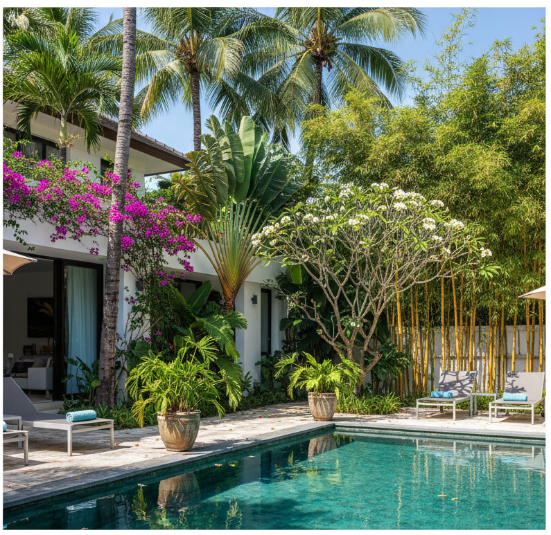 "Xanh Hóa" Hồ Bơi - Mang Thiên Nhiên Vào Gần Hơn