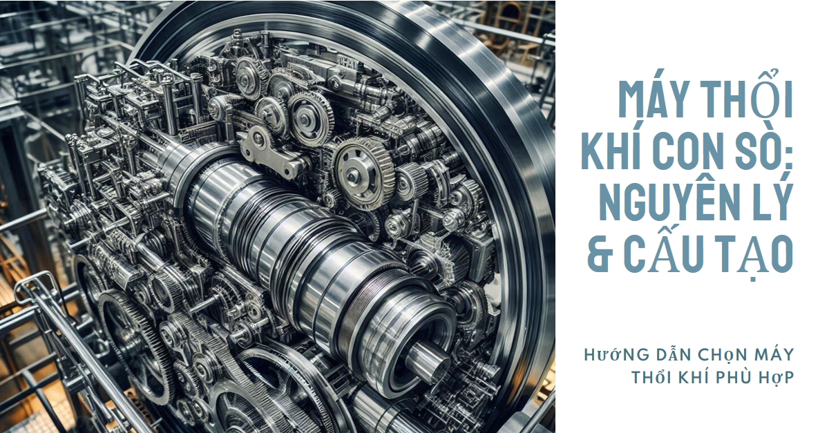 Máy Thổi Khí Con Sò (Ring Blower) Nguyên Lý, Cấu Tạo & Hướng Dẫn Lựa Chọn