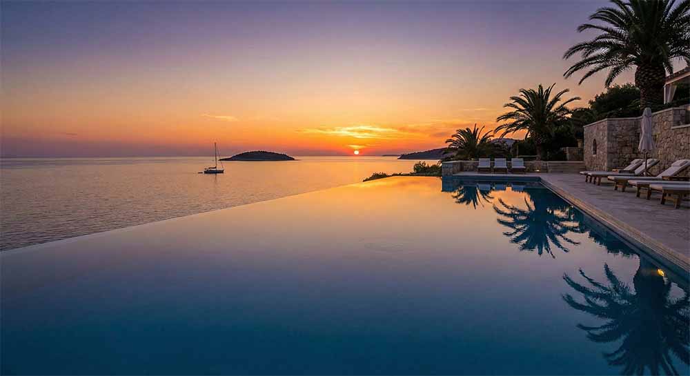 Mẫu 01 - Hồ bơi Ocean Edge đẳng cấp 5 sao